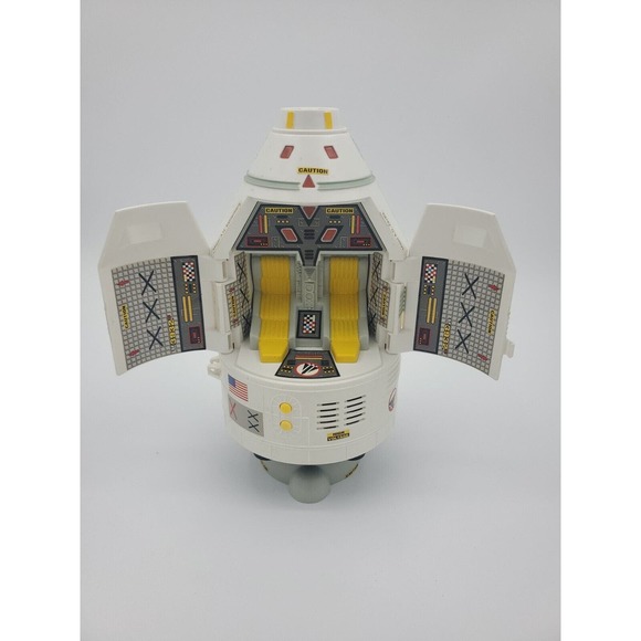 1998 Lanard THE CORPS - Star Force Space Shuttle Capsule - Rocket Launcher - Picture 2 of 6